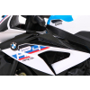 Motor BMW HP4 na akumulator dla dzieci Biały + Pomocnicze kółka + Wolny Start + EVA + MP3 LED
